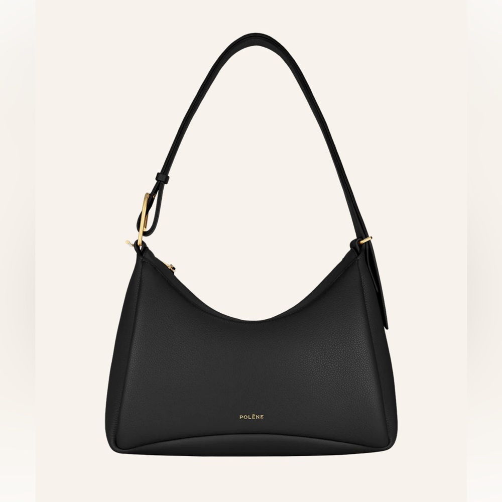 Polene umi Black Shoulder Bag